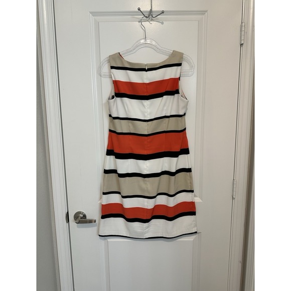 ALYX Limited Sheath Dress Bundle Size 12 Black Classic & Striped Colorblock Work - Picture 6 of 12
